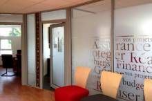 Notre zone d'activité pour ce service Solutions d'aménagement de bureaux pour ateliers commerciaux, en mezzanine ou sous-mezzanine